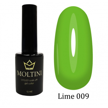 Гель-лак Moltini Lime 009, 12 ml