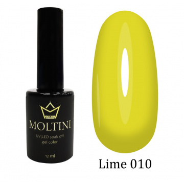 Гель-лак Moltini Lime 010, 12 ml