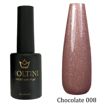 Гель-лак Moltini Chocolate 008, 12 ml