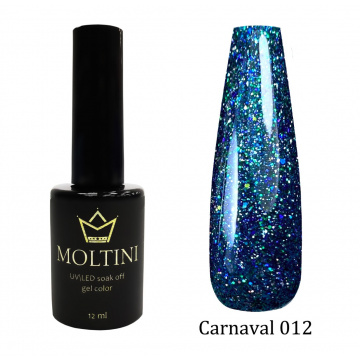 Гель-лак Moltini “Carnaval” 012, 12 ml