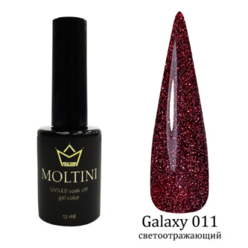 Гель-лак Moltini Galaxy 011, 12ml