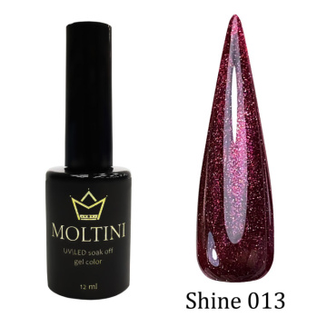 Гель-лак Moltini Shine 013, 12 ml