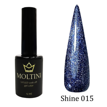 Гель-лак Moltini Shine 015, 12 ml